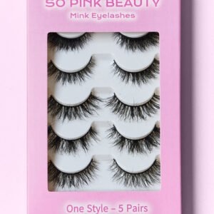 5 Pairs Cat Eye Faux Mink Lashes – Fluffy, Wispy & Natural False Eyelashes for Voluminous, Dramatic Eyes